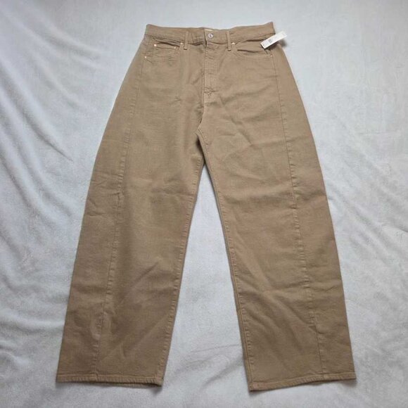 New 33 Mother x Anthropologie The Half Pipe Flood barrel jeans The Devil May - Picture 4 of 13